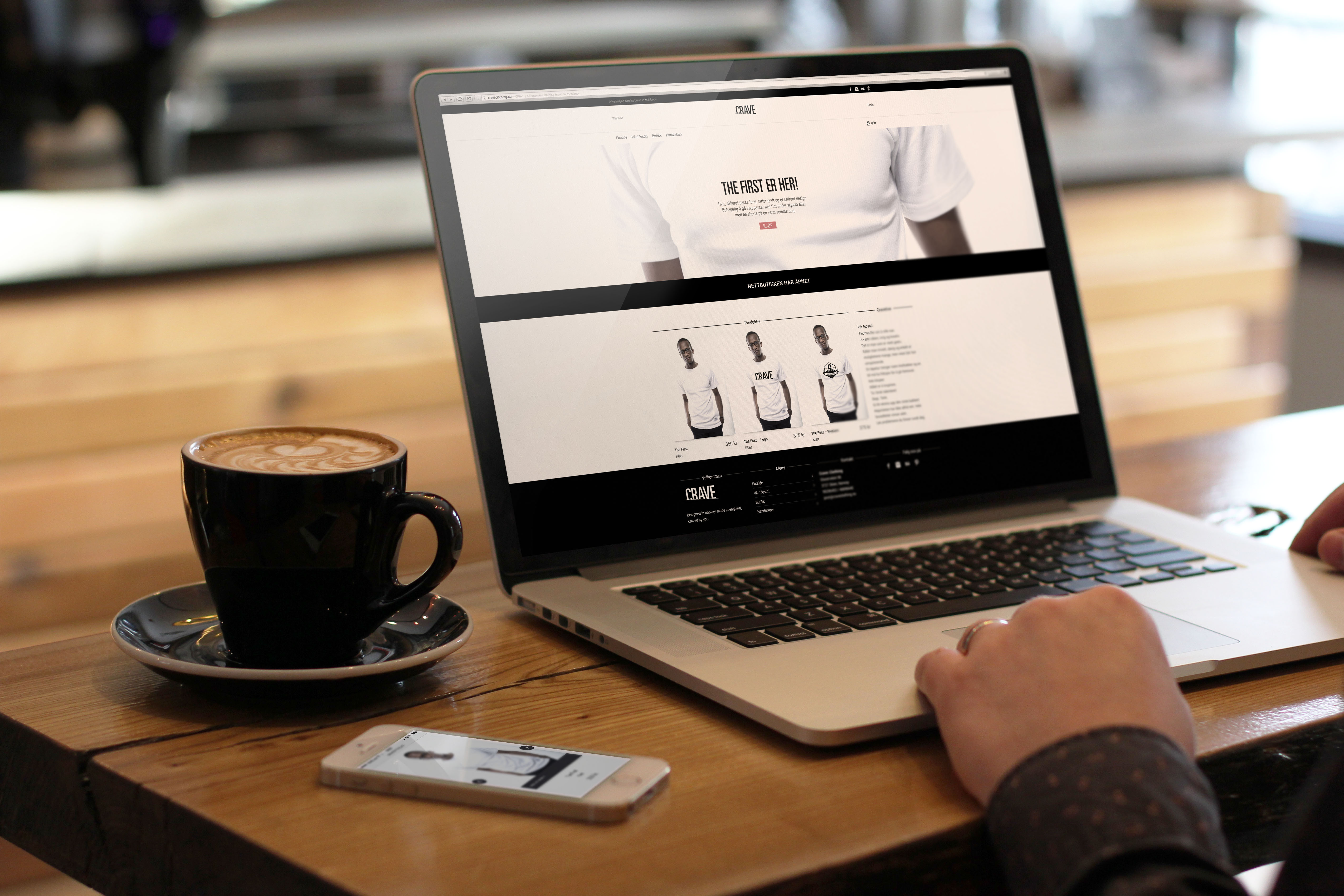 Crave Clothing — stylet foto