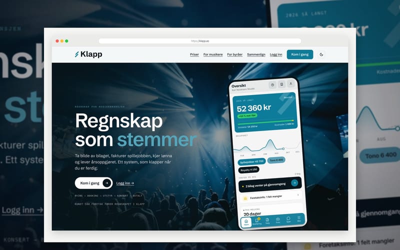 Klapp — Regnskapsplattform
