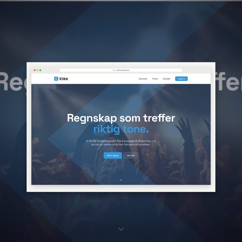 Klikk Regnskap — Regnskap for musikkbransjen