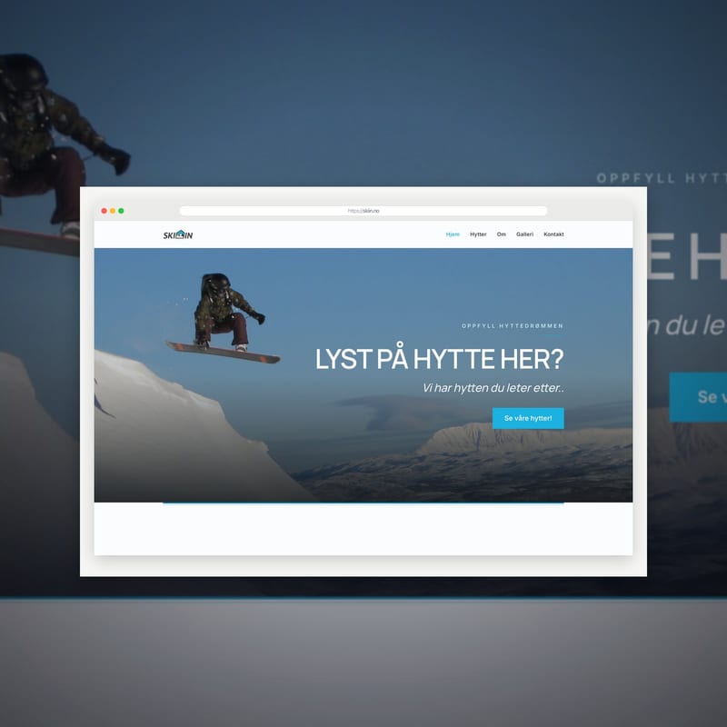 Ski in — Hyttesalg